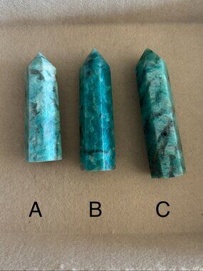 Amazonite with Smokey Quartz Tower Crystal